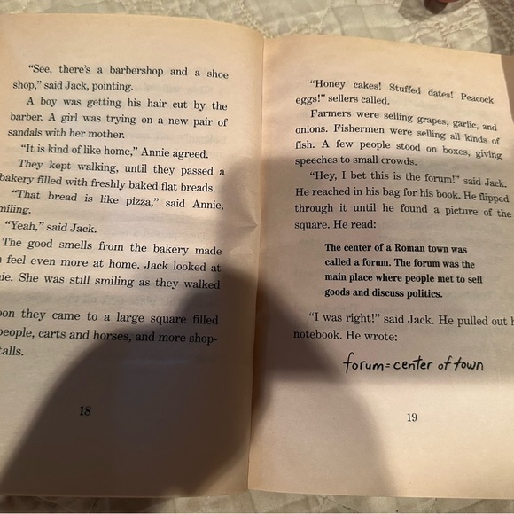 Vacation under the volcano- Magic tree house #13 - Picture 7 of 12